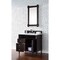 James Martin Vanities Brittany 36in Single Vanity, Burnished Mahogany w/ 3 CM White Zeus Quartz Top 650-V36-BNM-3WZ - alternate 4